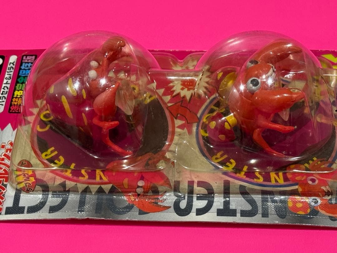 新品未使用♦︎絶版ポケモン•モンコレ75パラセクト&パラス未開封未展示【希少】