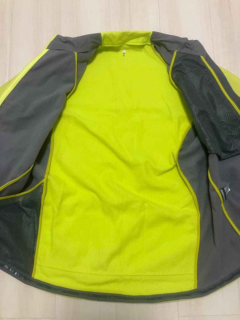 モンベル クリマバリア サイクルジャケット XL イエロー