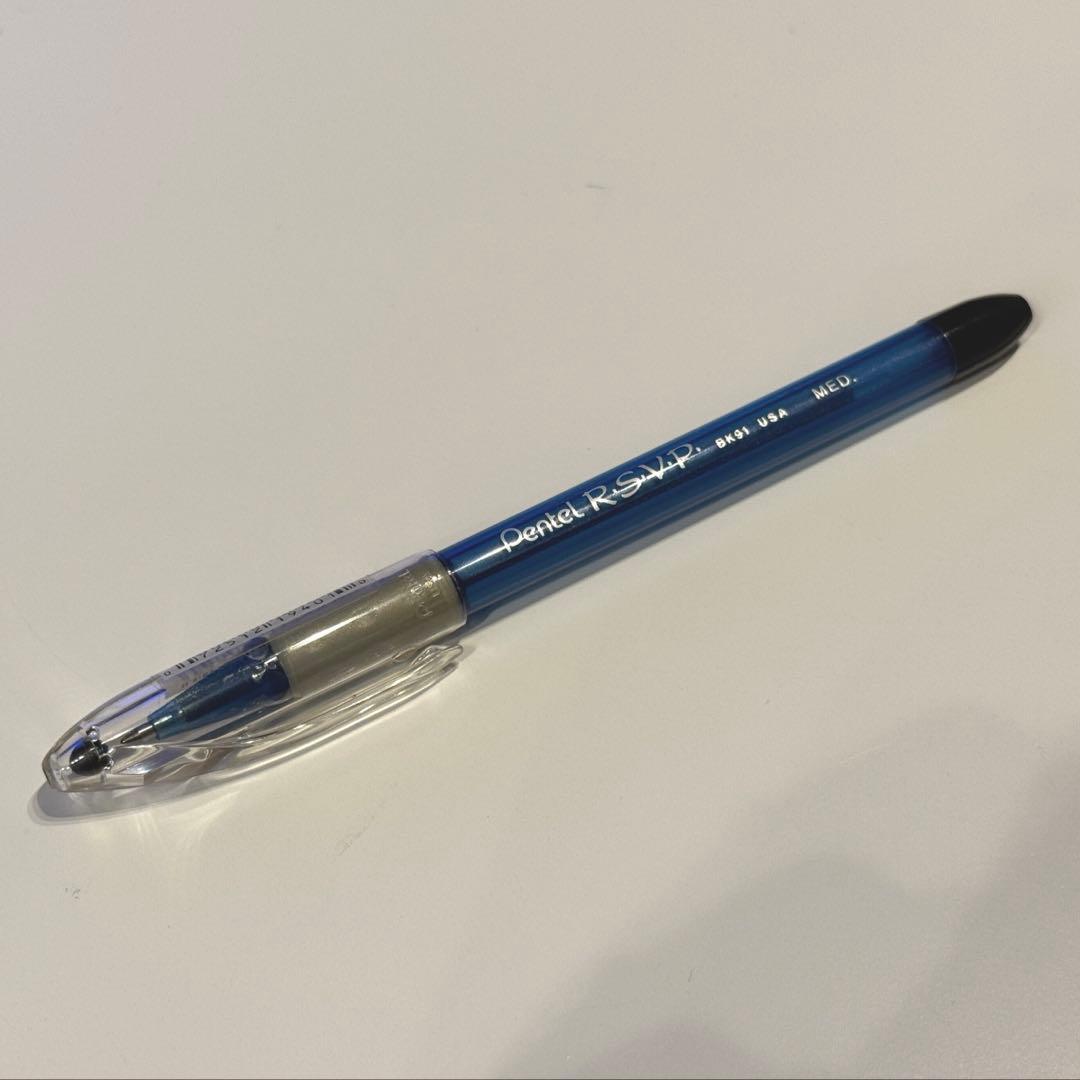 Pentel RSVP Moonz 青　未使用