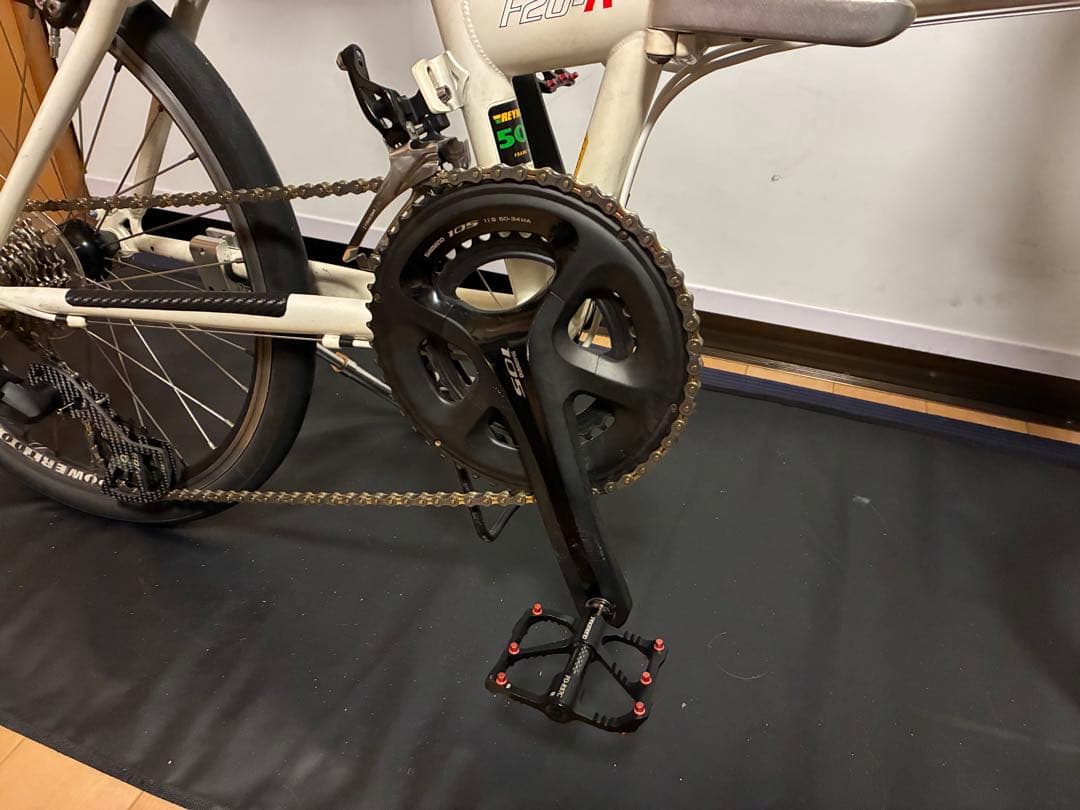 KHS-F20R shimano 105 5800 ブレーキカンパニョーロ