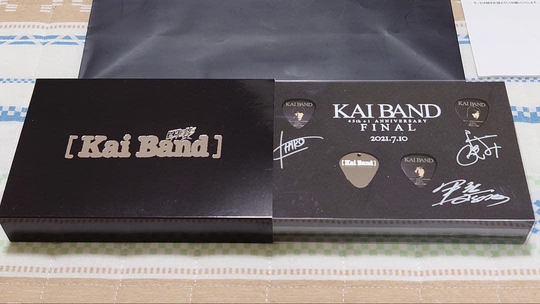 甲斐バンド45+1周年 赤レンガ倉庫ライブ VIP席特典ピックセット