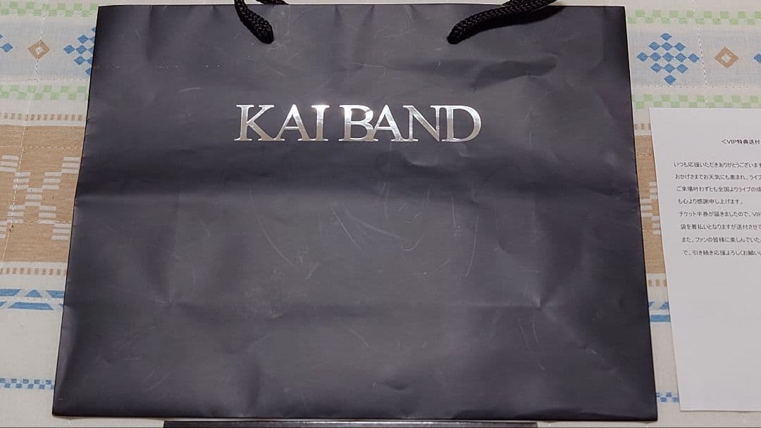 甲斐バンド45+1周年 赤レンガ倉庫ライブ VIP席特典ピックセット