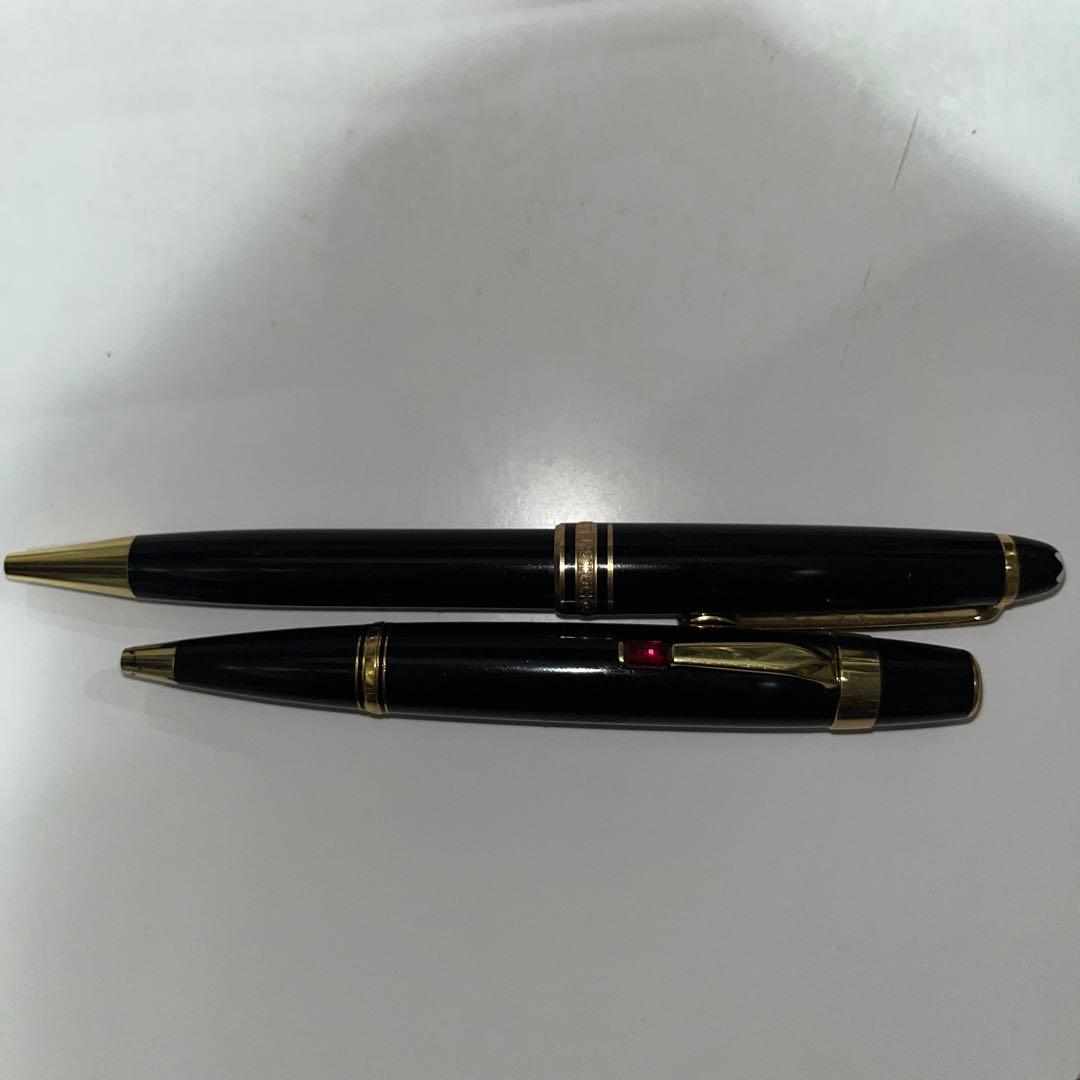 モンブラン　ボールペン　2本セット　ルビー&ノーマル