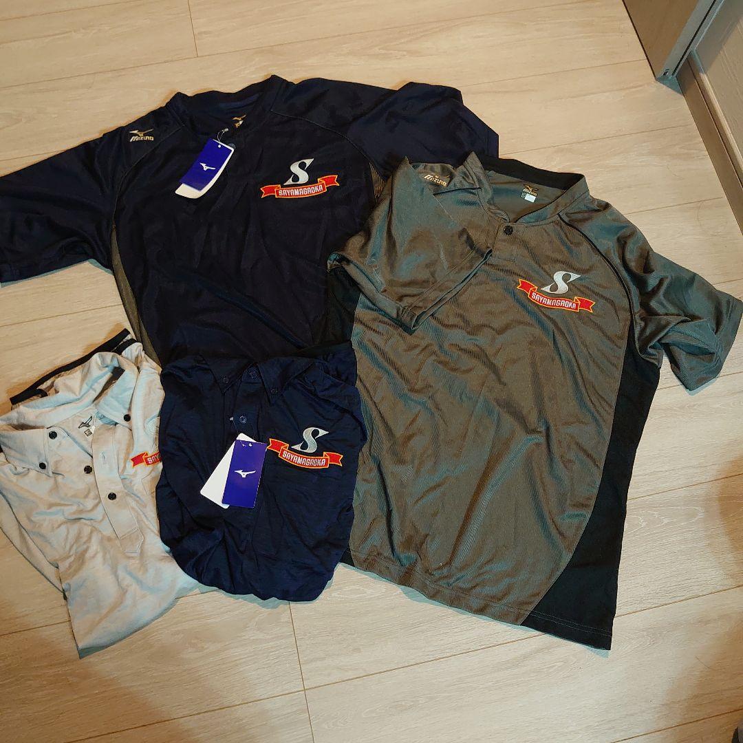 狭山ヶ丘高校　野球部　ミズノ　シャツ　ポロシャツ