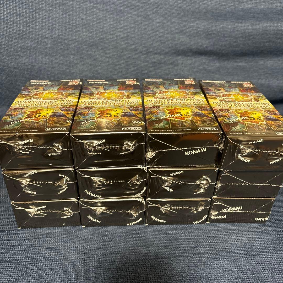 遊戯王 QUARTER CENTURY ART COLLECTION 12BOX