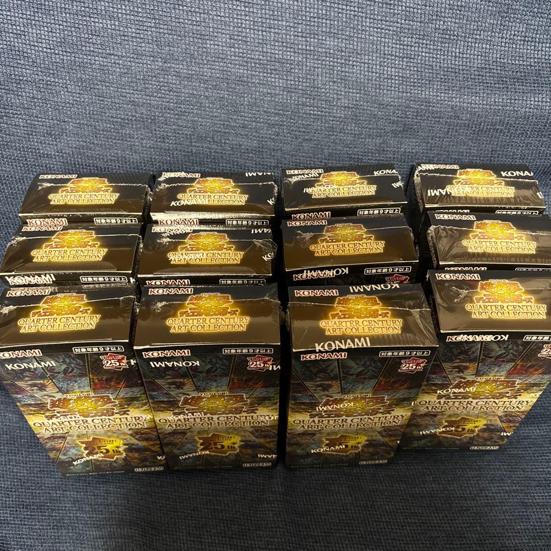 遊戯王 QUARTER CENTURY ART COLLECTION 12BOX