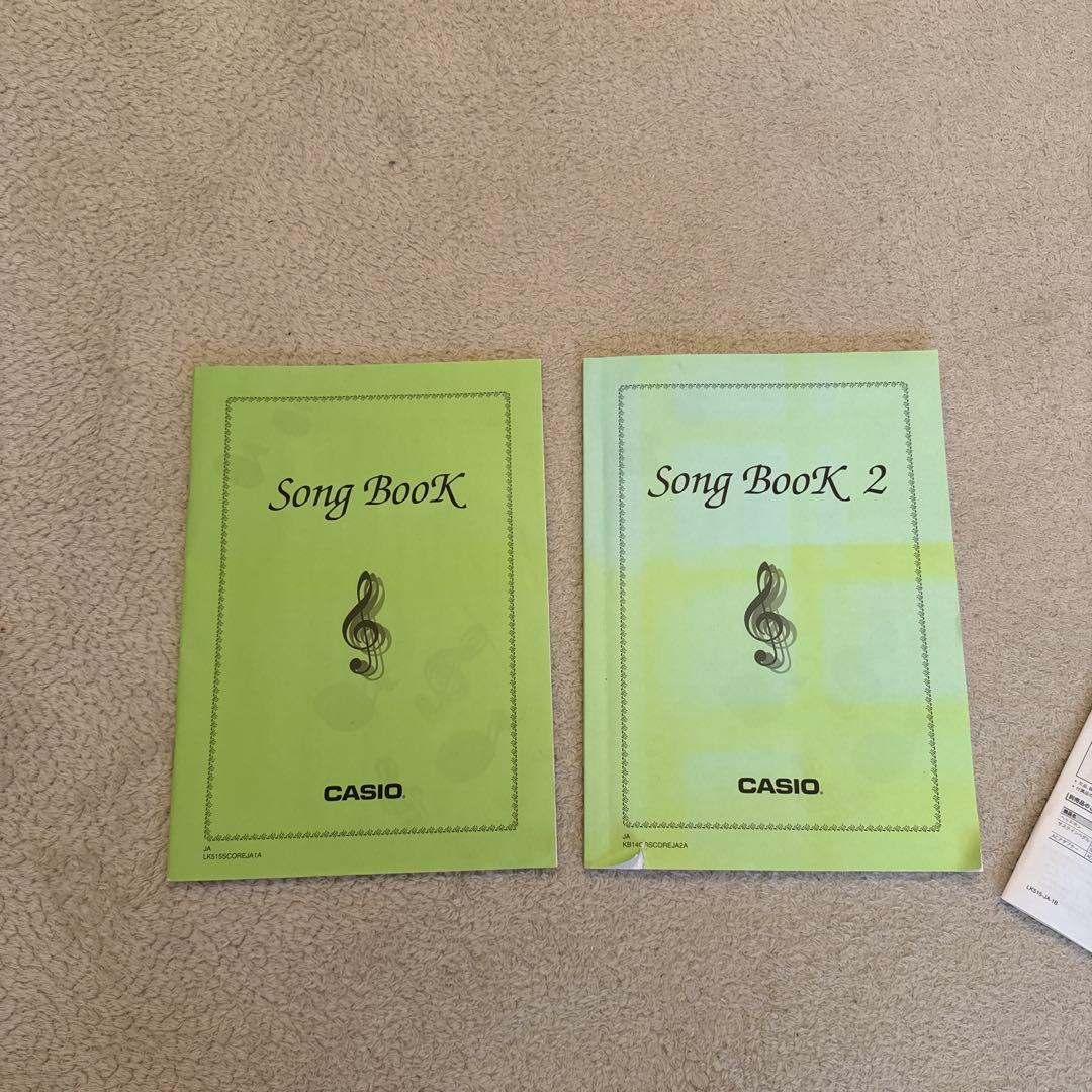 CASIO 電子ピアノ　LK-515 ヒカリナビゲーション　卓置き