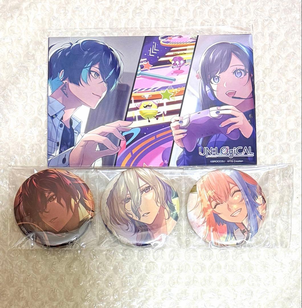UN:LOGICAL HMV特典 缶バッジ ブロマイド アンロジカル③