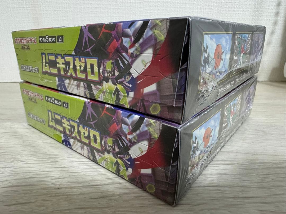 ムニキスゼロ 未開封BOX シュリンク付 2BOXセット ポケモンカード