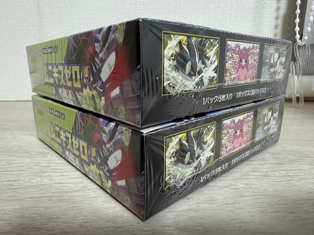 ムニキスゼロ 未開封BOX シュリンク付 2BOXセット ポケモンカード