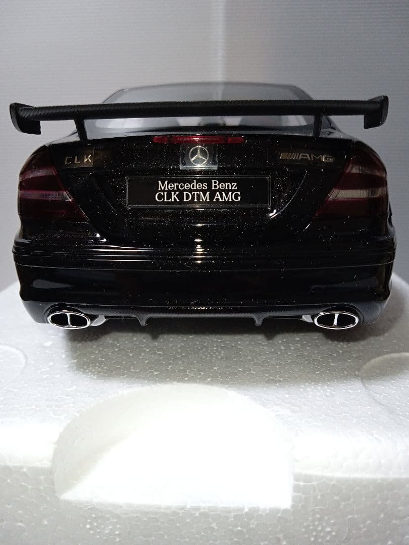 京商 1/18 メルセデスベンツ CLK DTM AMG 黒 クーペ ミニカー