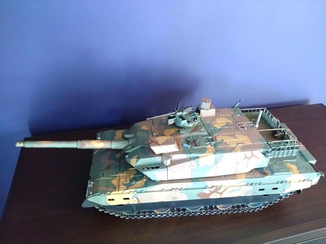 1/16RC 陸上自衛隊 10式戦車 フルオペレーション(プロポ付)