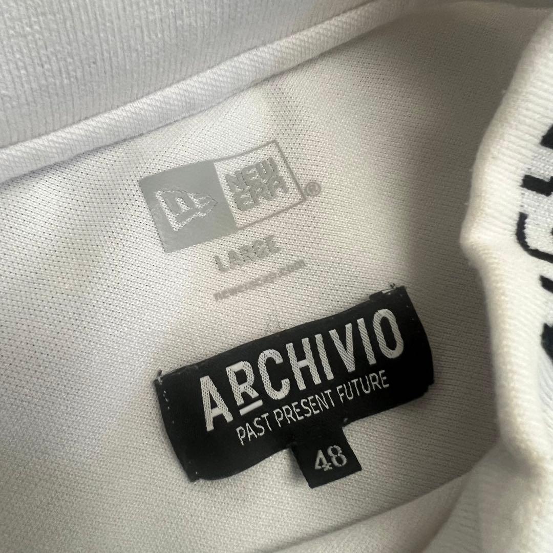 ARCHIVIO アルチビオ ニューエラ モックネック　シャツ　メンズ　ゴルフ