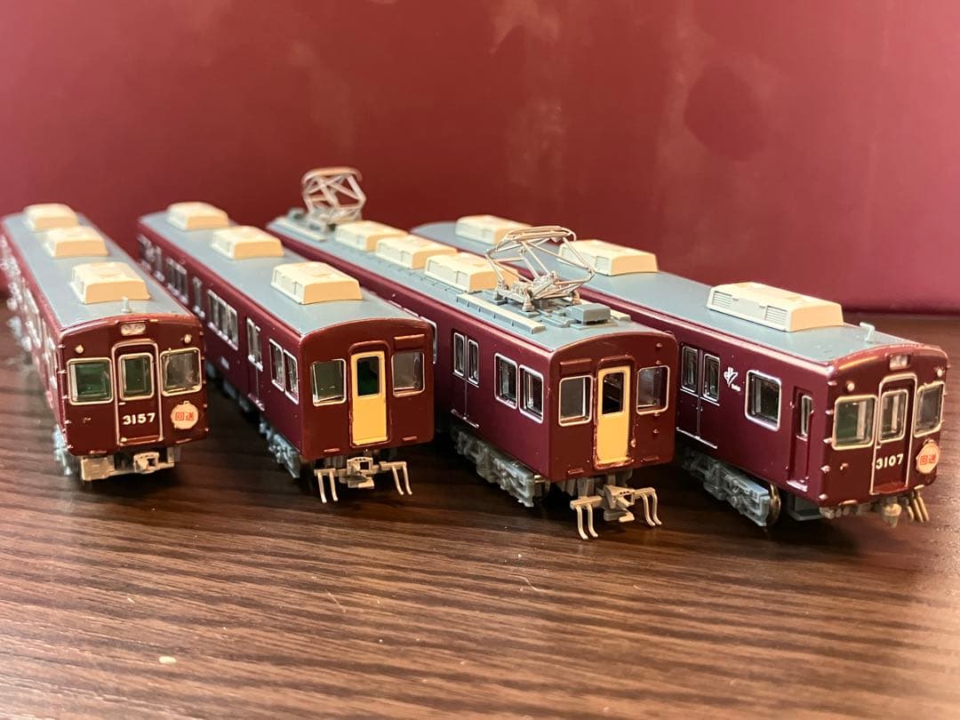 阪急3100系3107F 鉄コレ 動力付!