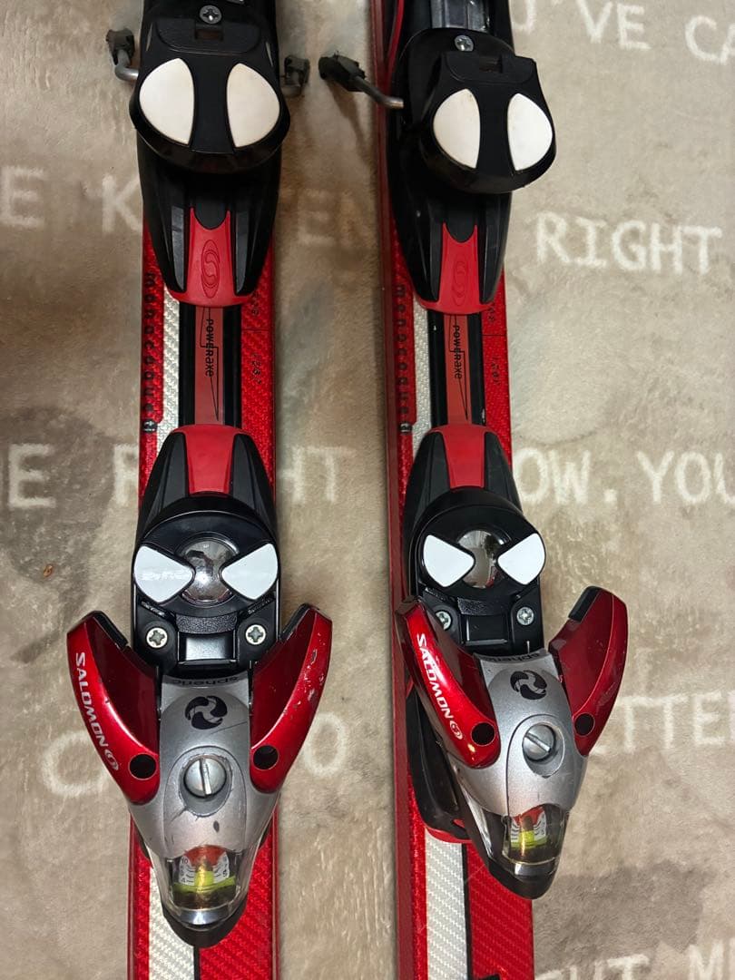 183cm フランス製 SALOMON サロモン スキー板 ビンディングセット