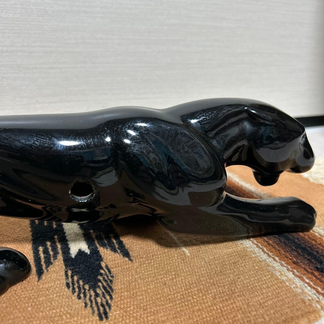 ミッドセンチュリー　ビンテージブラックパンサー　50s