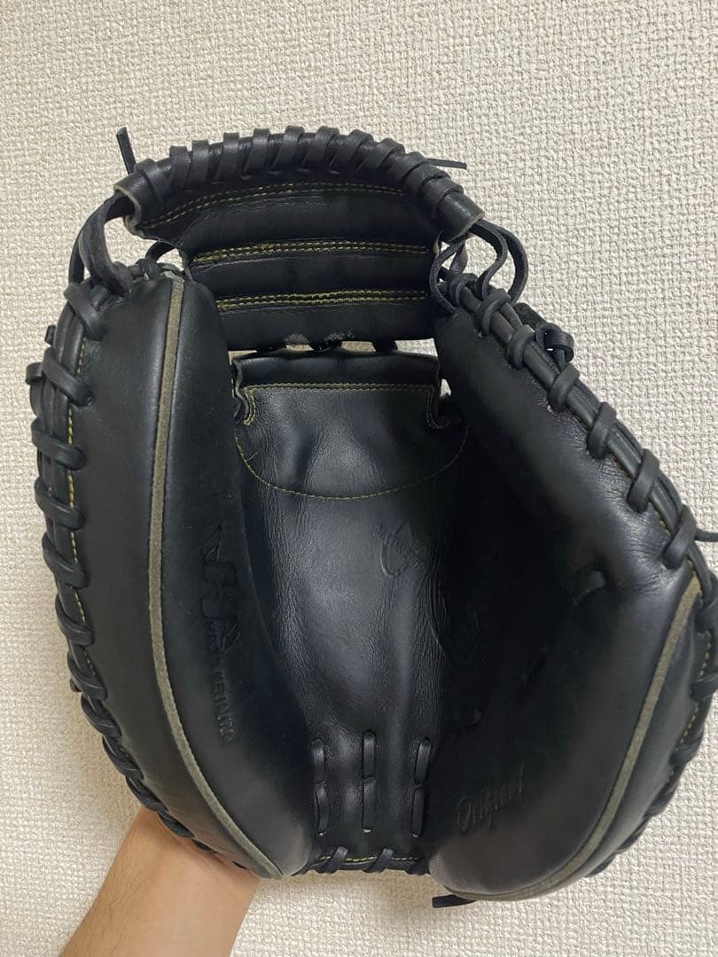 《超良型》ハタケヤマ　硬式用グローブ 捕手用