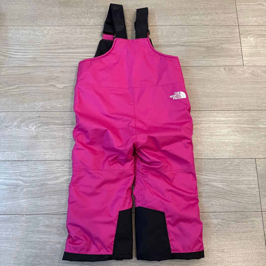 【美品】ノースフェイス ウェア キッズ フリーダム 断熱ビブ