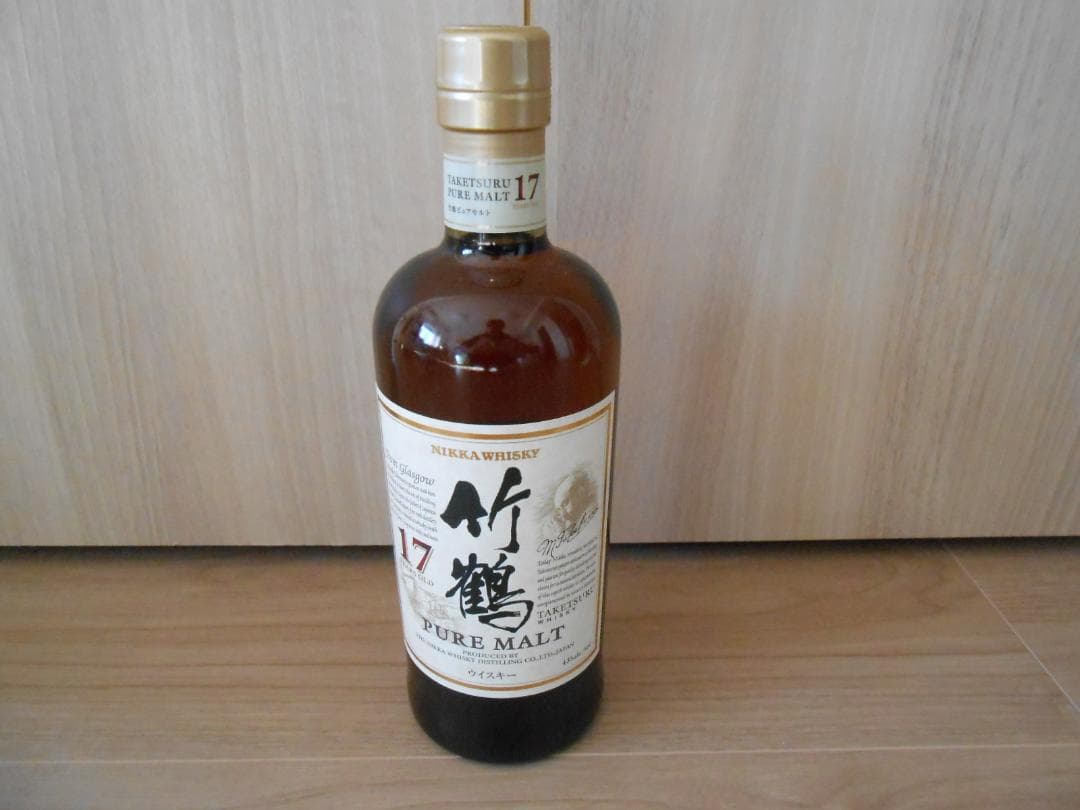 【未開封】竹鶴　17年　ピュアモルト　700ml　43％　ニッカウヰスキー