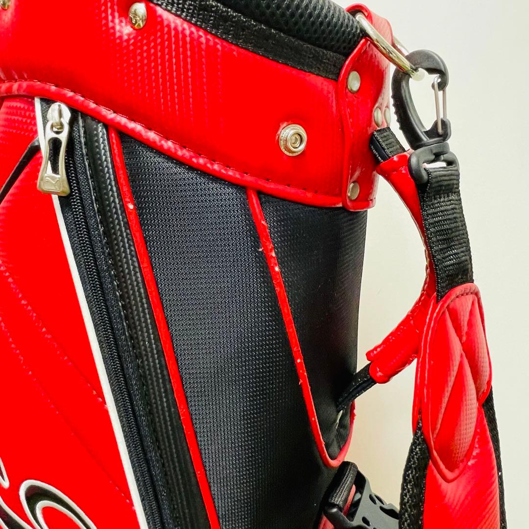 Puma 赤 キャディバッグ ゴルフ プーマ