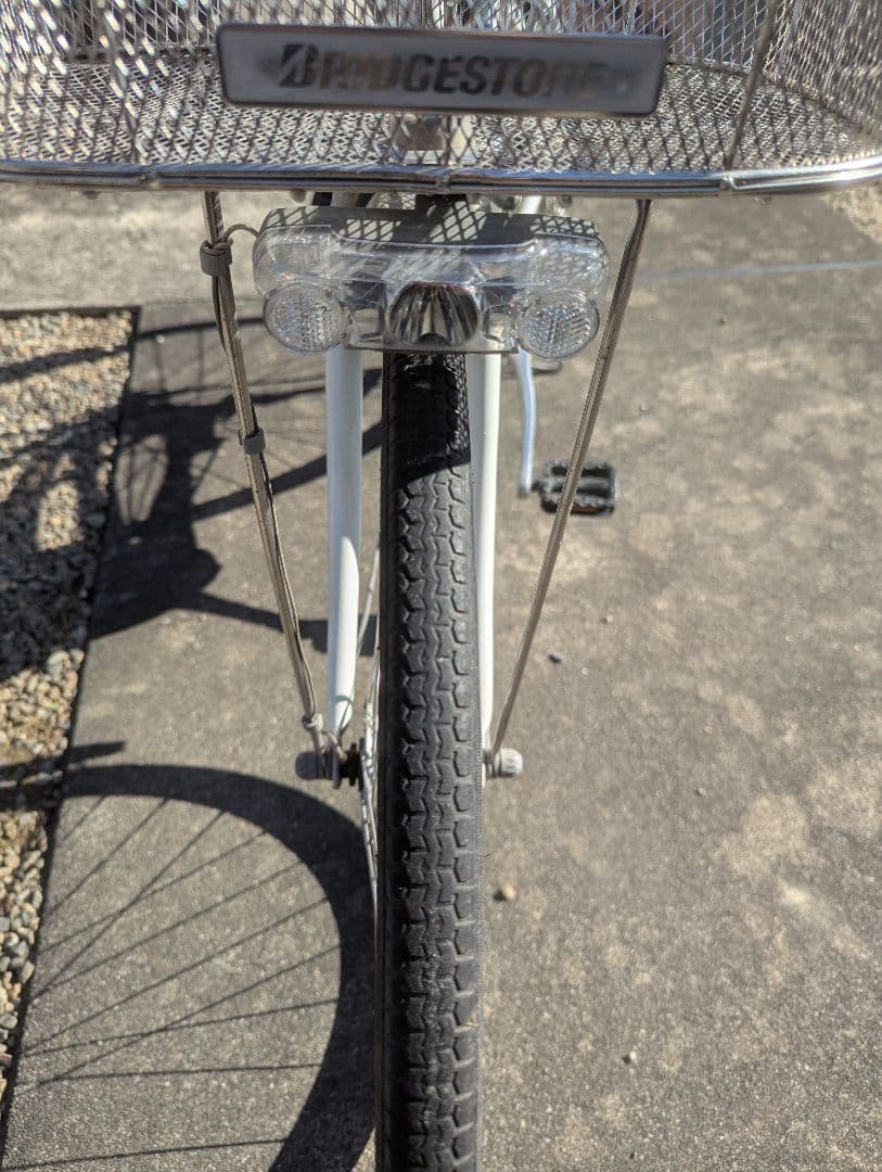 ★引き取りのみ★ブリヂストン　アルベルト内装５段・L型・27型 白