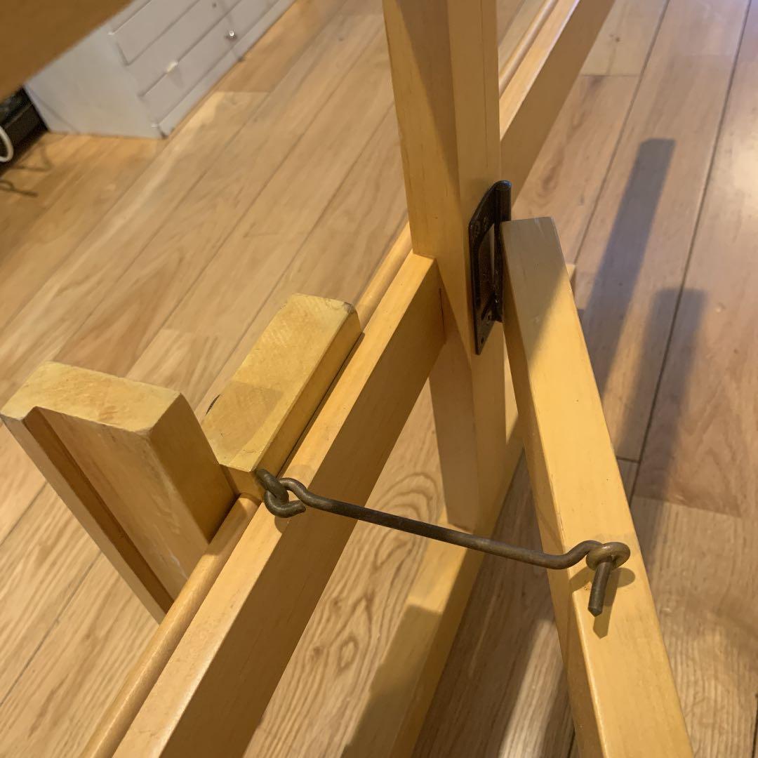 イーゼル型画材立て アンティーク美品