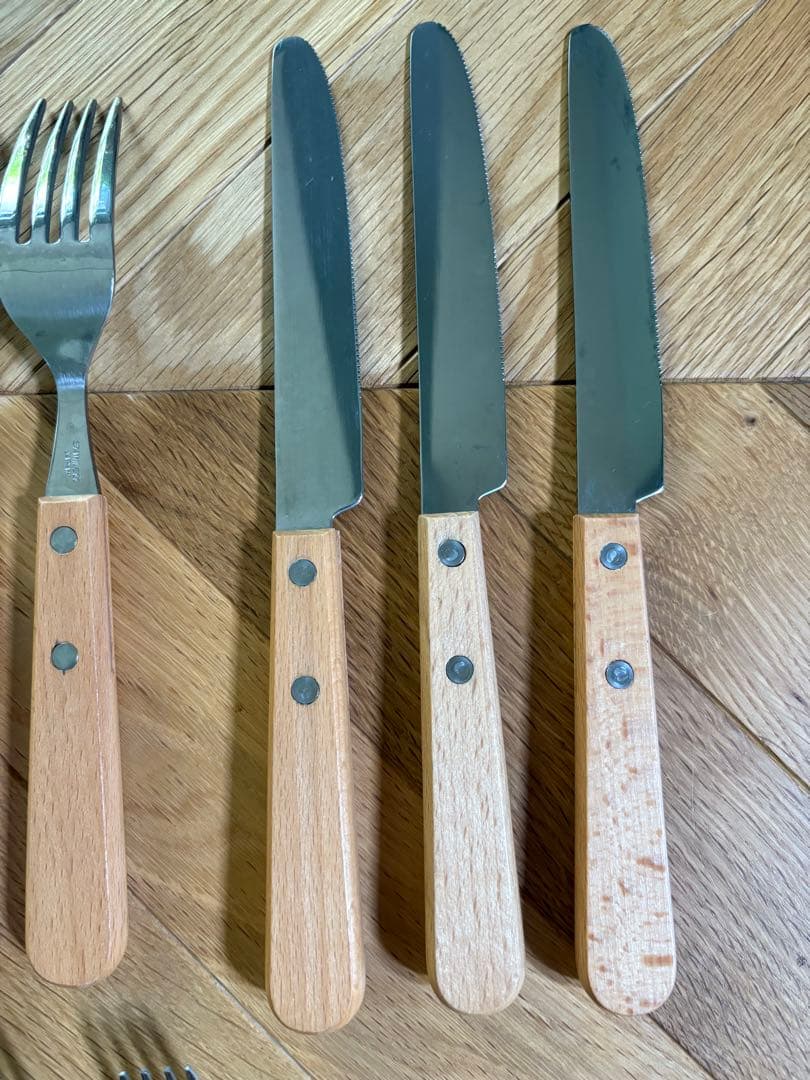 スノーピーク カトラリー18本セット　ウッドパーティ　廃盤品　 peak