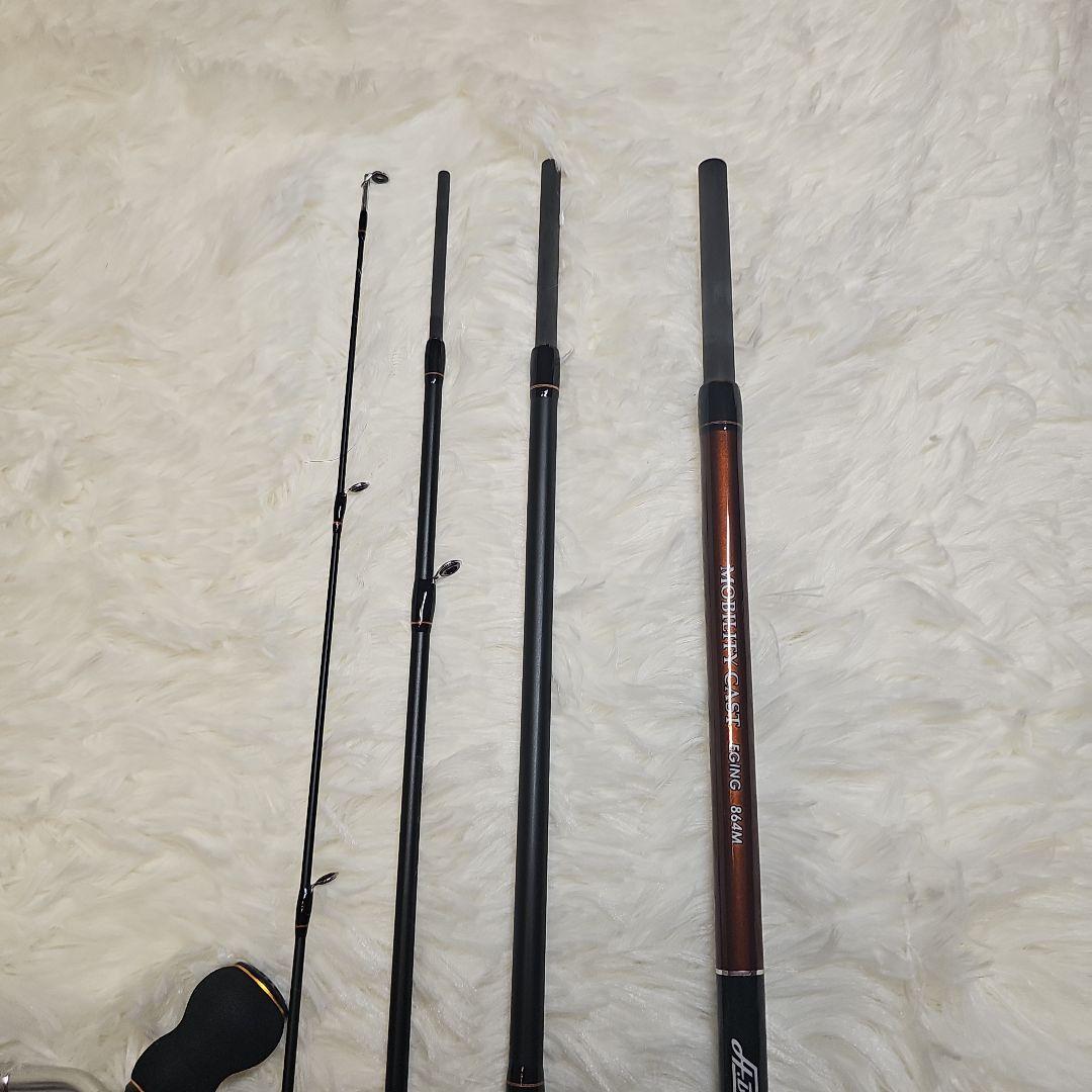 早い者勝ち！！ロッド新品同様！　エギングセット　『右巻き』