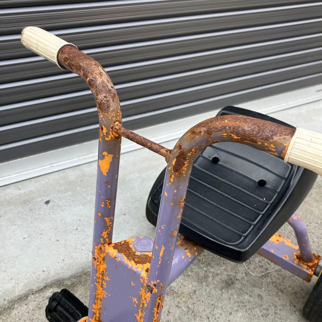 USA雑貨 ヴィンテージ モンスタートライク デカタイヤ 三輪車 キックボード