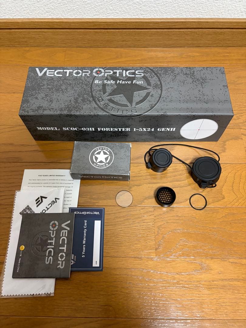 トイガン VECTOR OPTICS FORESTER 1-5x24 GEN II