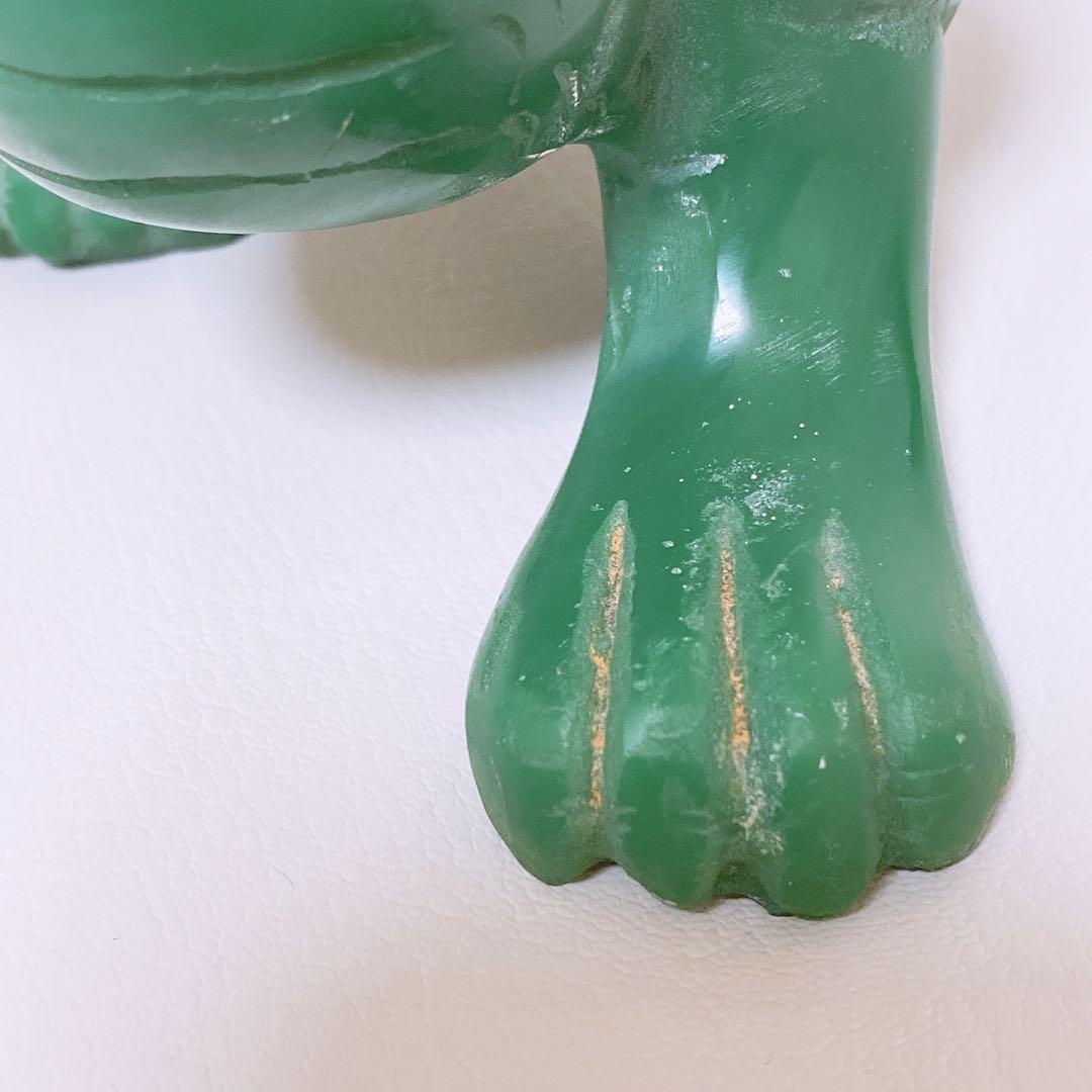 砡製　獅子置物　箱付 4.3kg