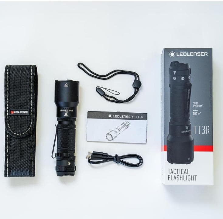 20%OFF Ledlenser TT3R タクティカル フラッシュライト