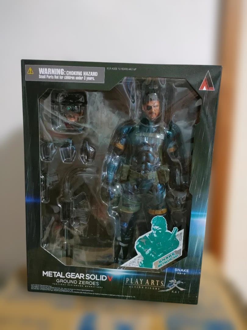 L GEAR SOLID V GZ　PLAY ARTS改 スネーク