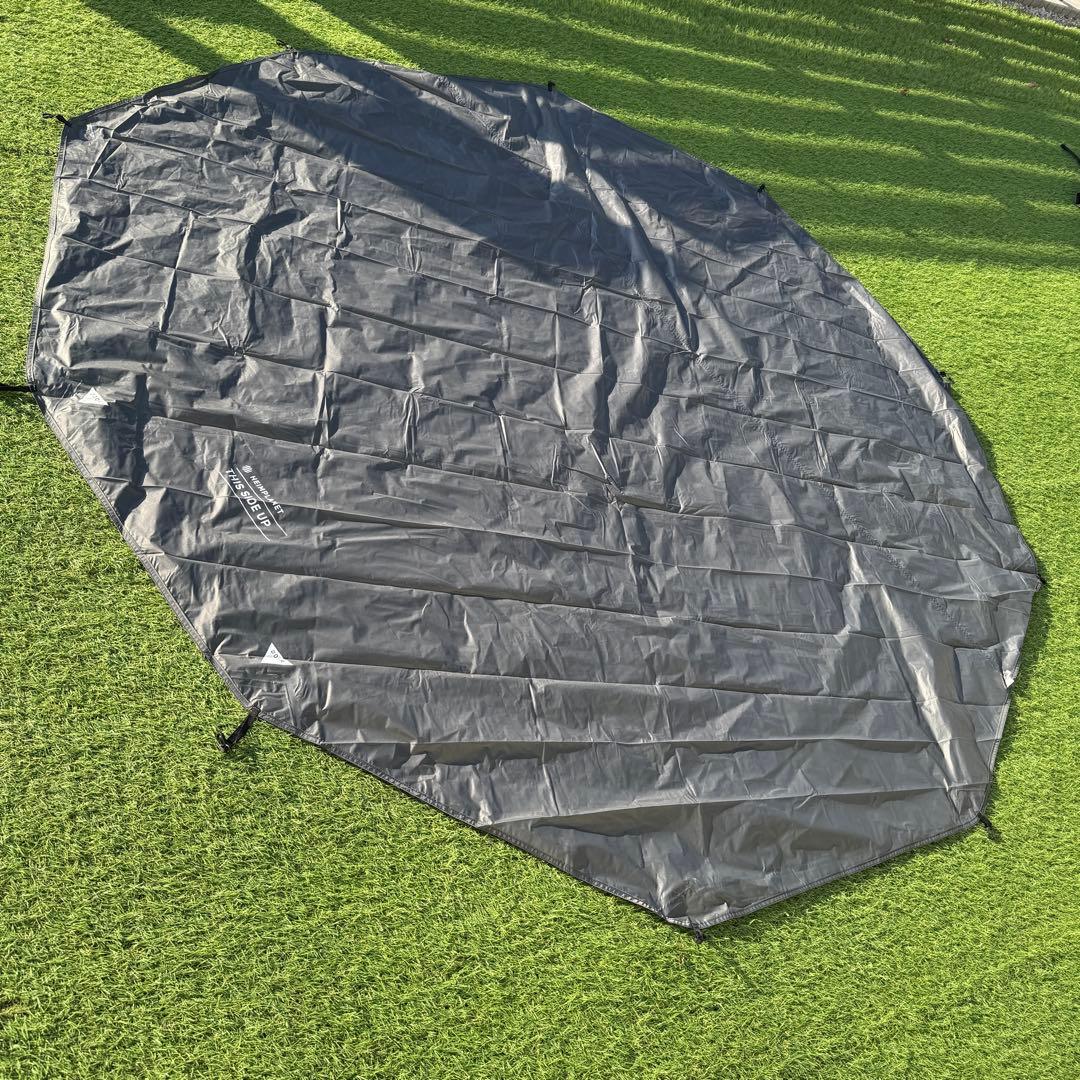 ハイムプラネット ケイブ エアーテント　ポンプ　フットプリント付き