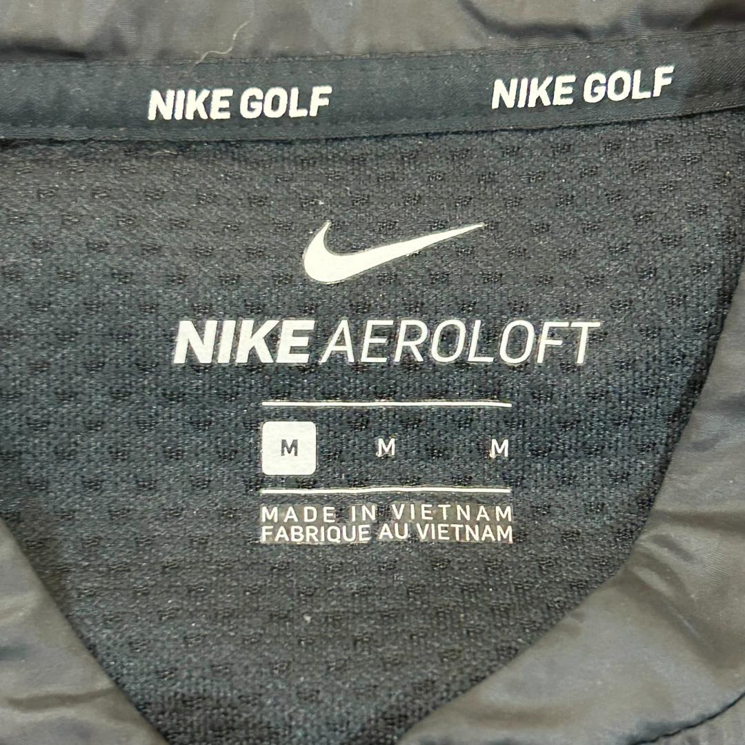 人気　NIKE GOLF　ナイキゴルフ　ナイロンジャケット　エアロロフト　M