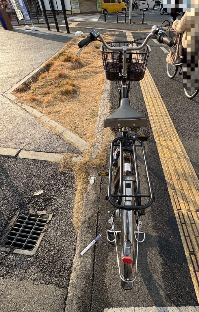 中古YAMAHA電動アシスト自転車　8.7Ah 大阪　027番