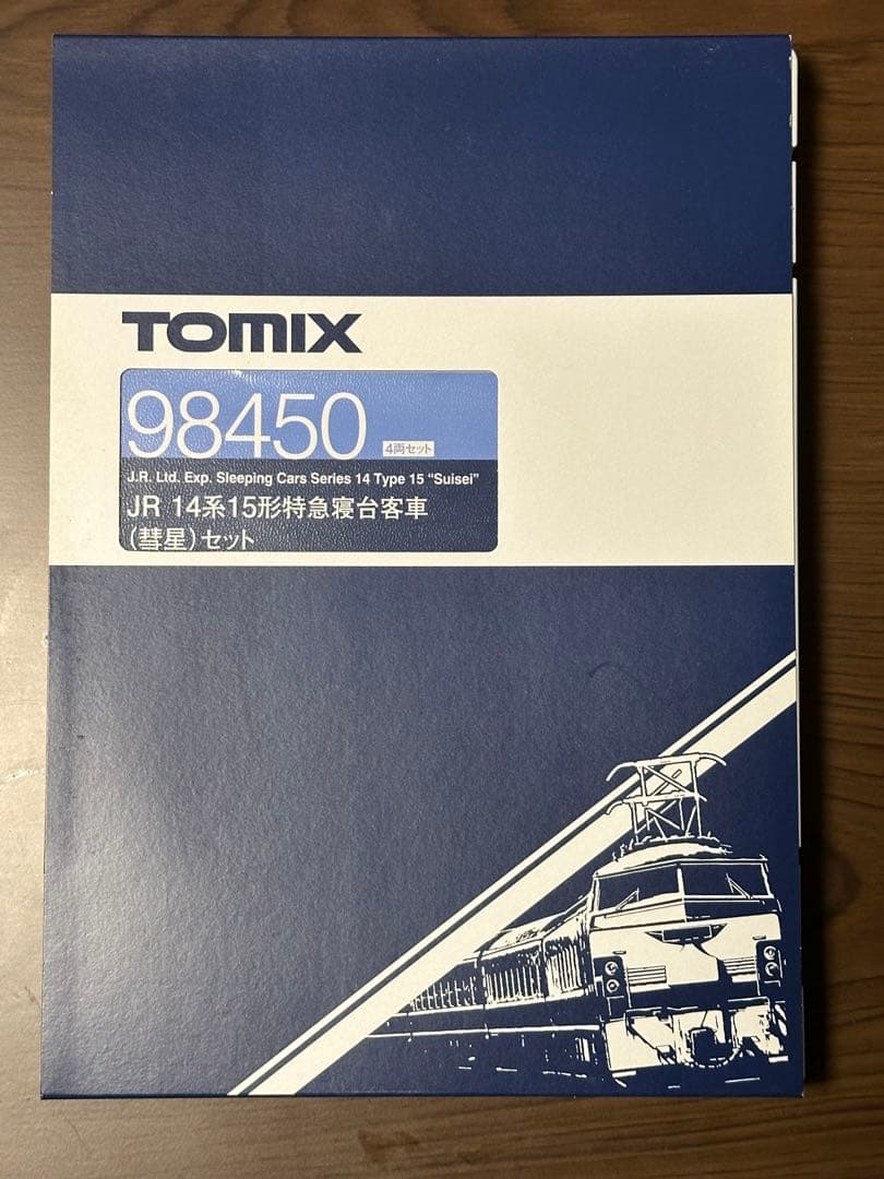 TOMIX JR 14系15形特急寝台客車彗星4両セット