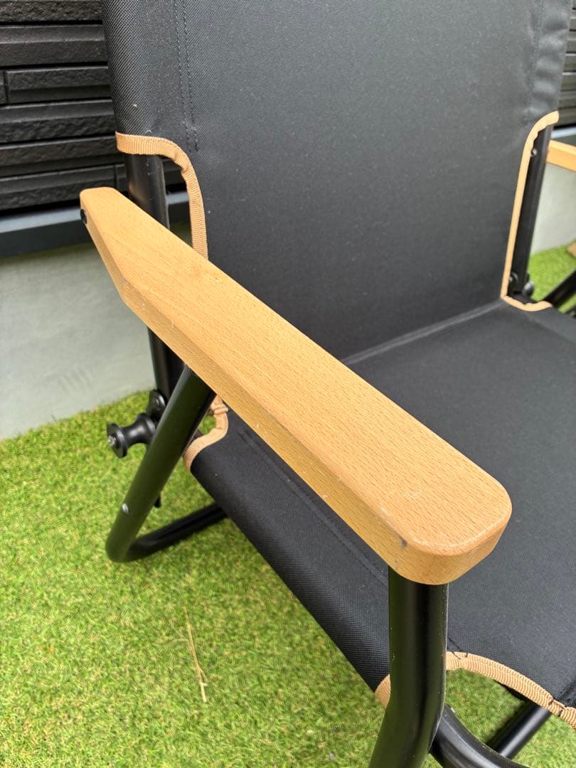 クイックキャンプ折りたたみアウトドアチェア2脚セット