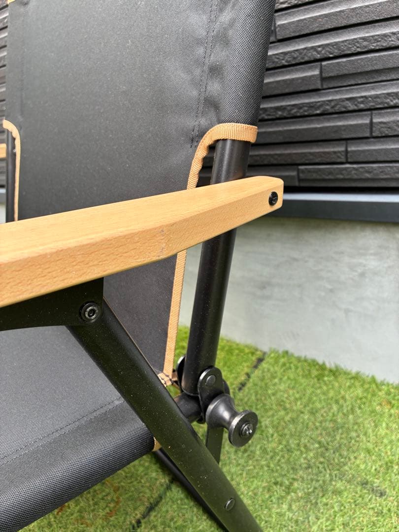 クイックキャンプ折りたたみアウトドアチェア2脚セット