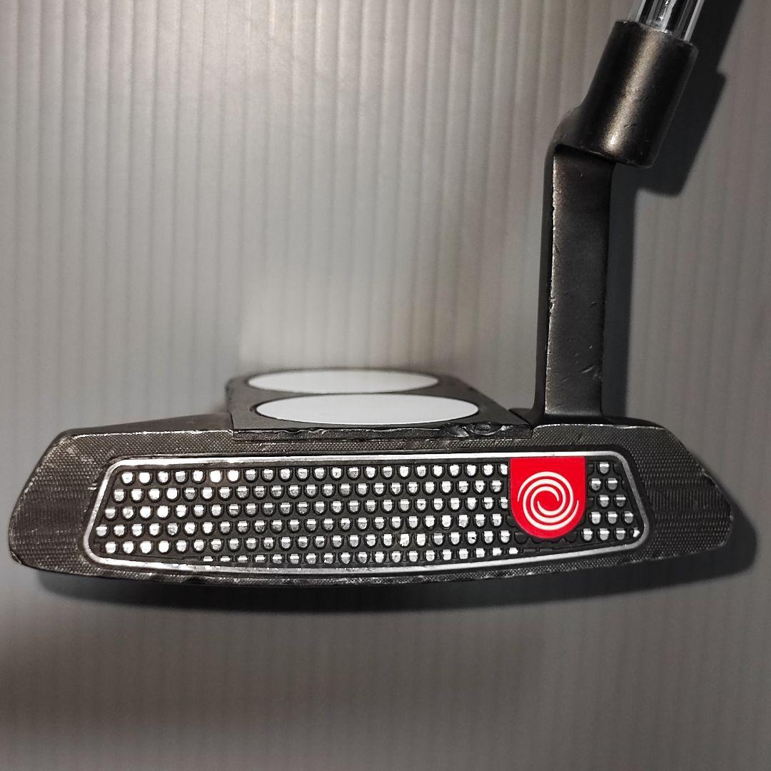 オデッセイ O-works 2BALL BLADE 33インチ パター カバー付
