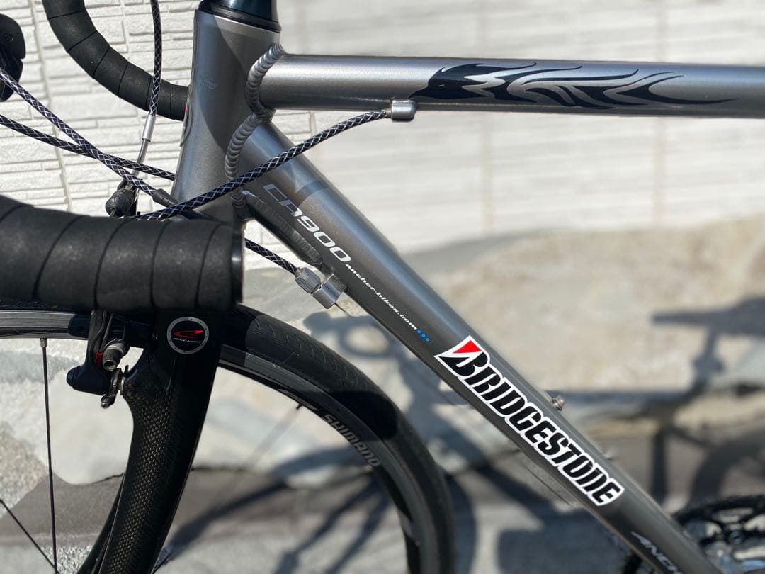 アンカー CA900 ミラーシルバー ロードカスタム 2×9速