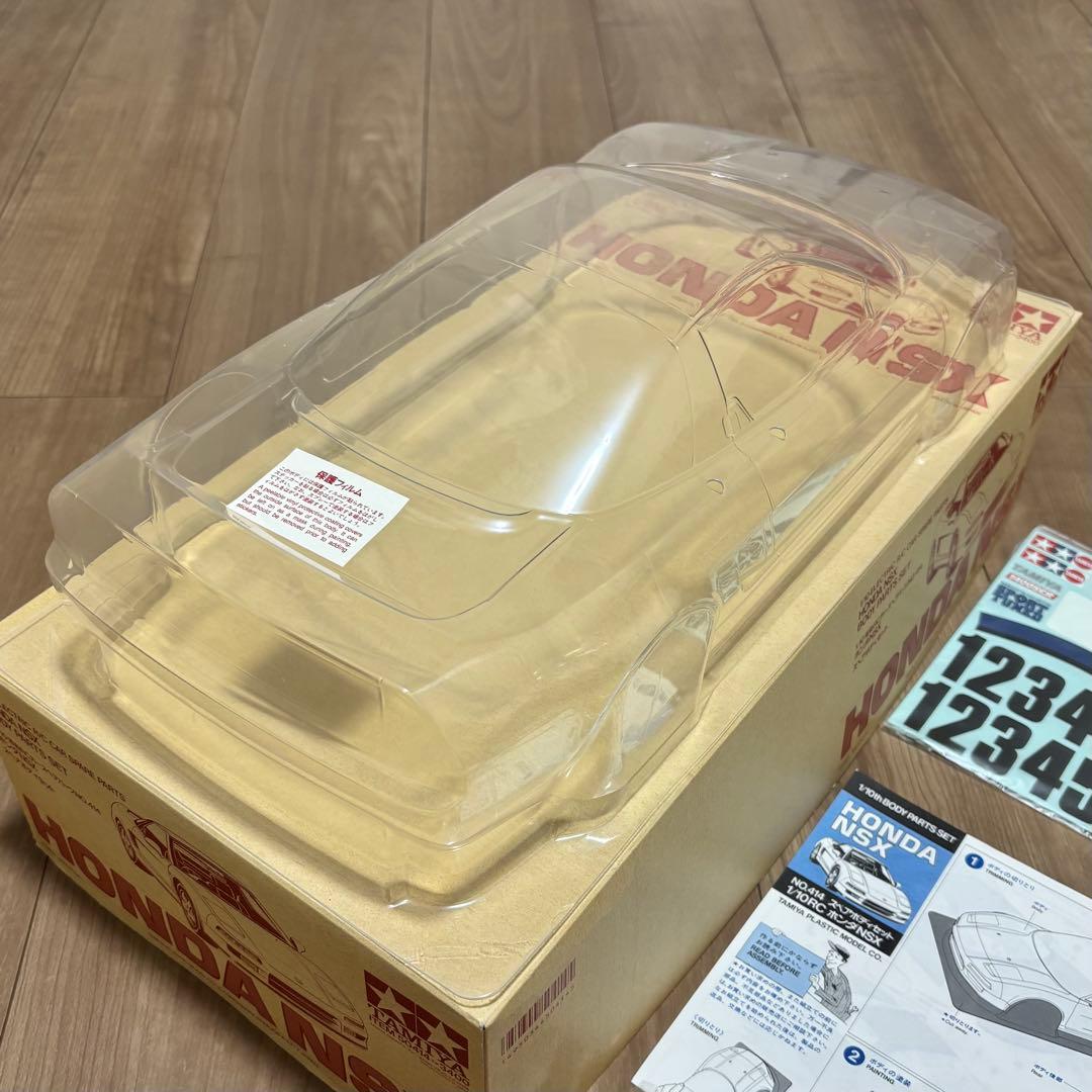 新品未塗装 タミヤ RC ホンダ NSX honda スペアボディ ラジコン