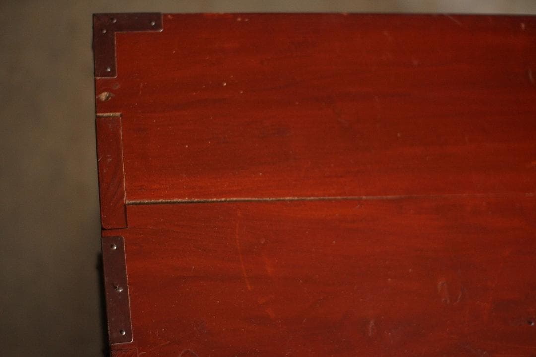 綺麗な丸金具庄内箪笥　4杯　タンス　収納　古家具　古民家　時代家具