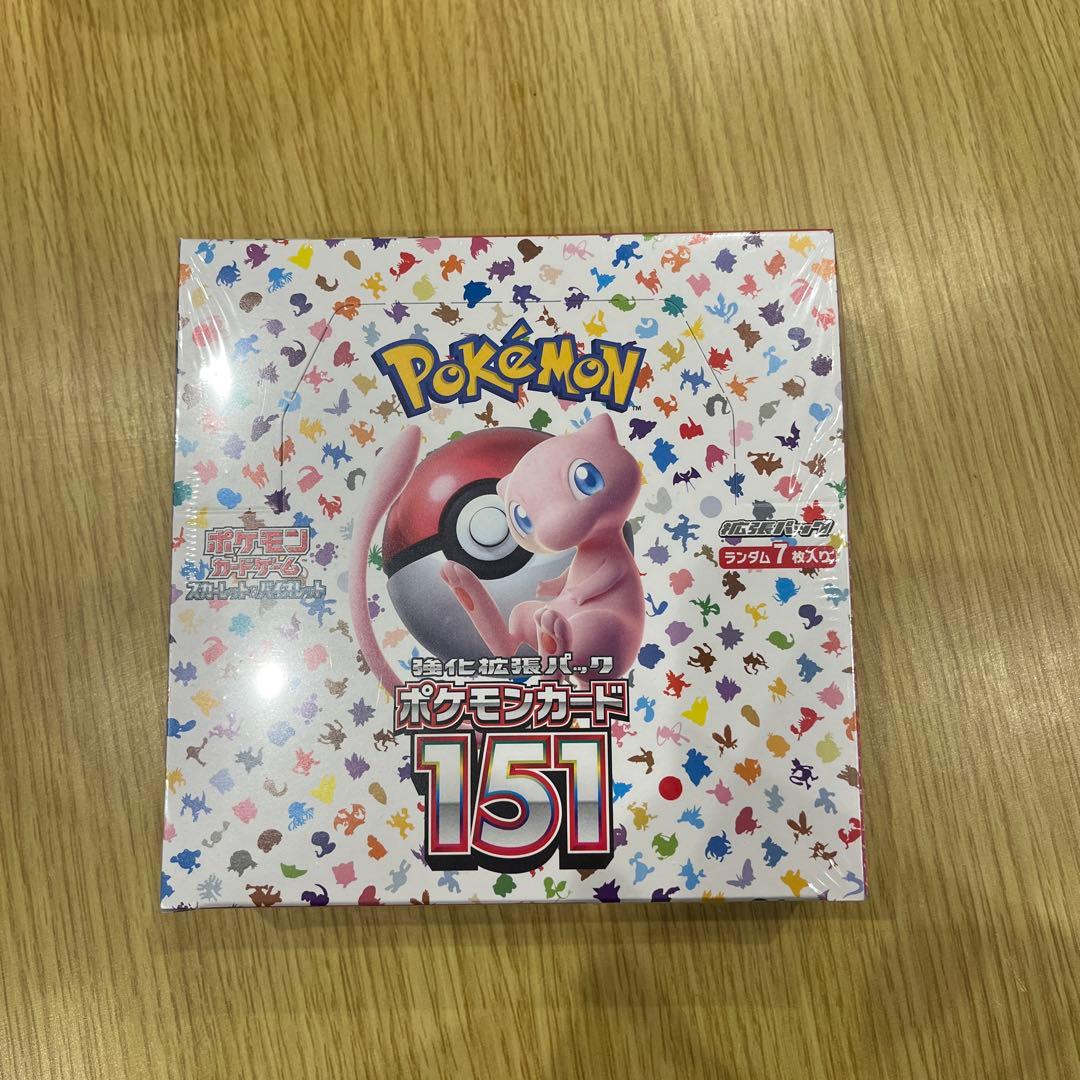 ポケモンカード151 シュリンク付き　未開封BOX