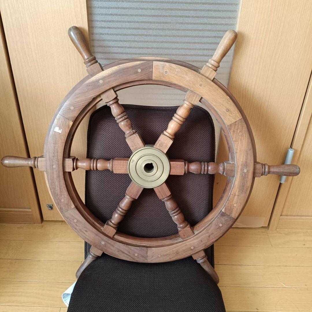 木製 舵輪（だりん） 操舵輪（そうだりん）