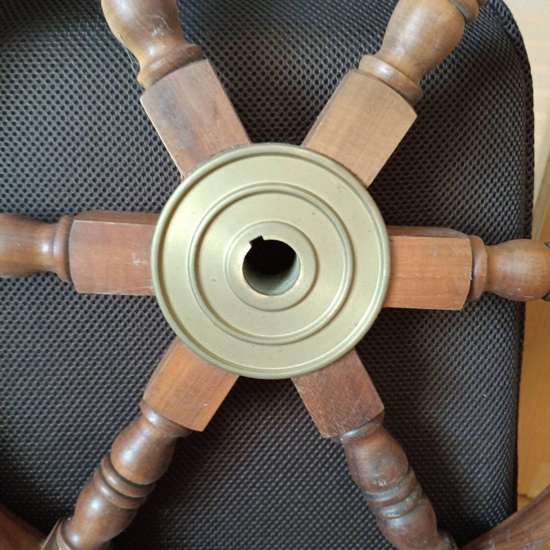 木製 舵輪（だりん） 操舵輪（そうだりん）