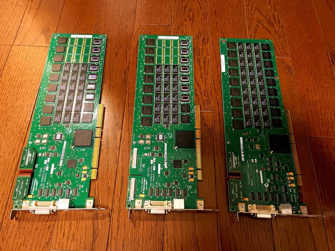 Pro tools HD ACCEL PCIカード 3枚セット