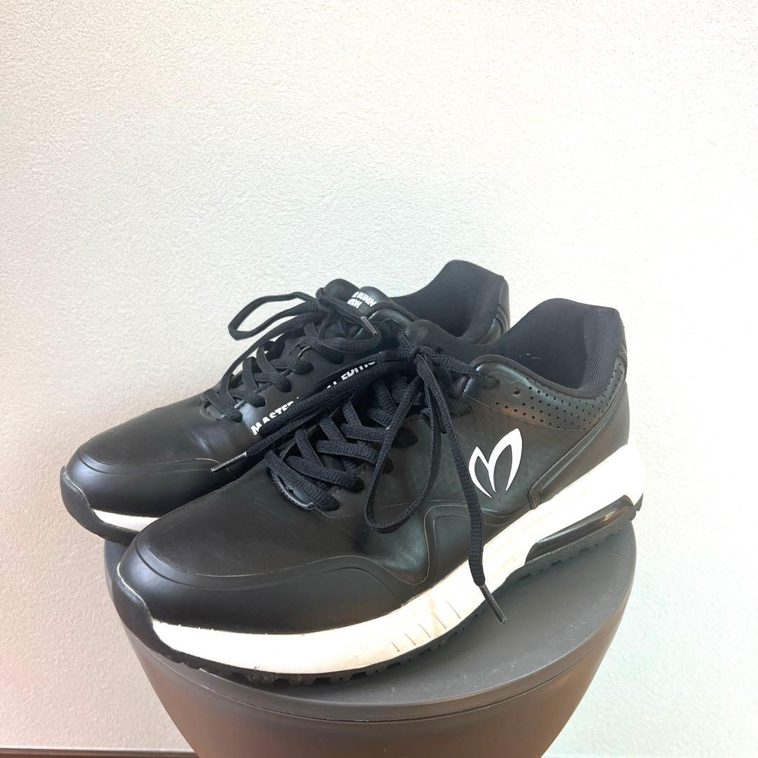 マスターバニー　黒　ゴルフシューズ　26.0