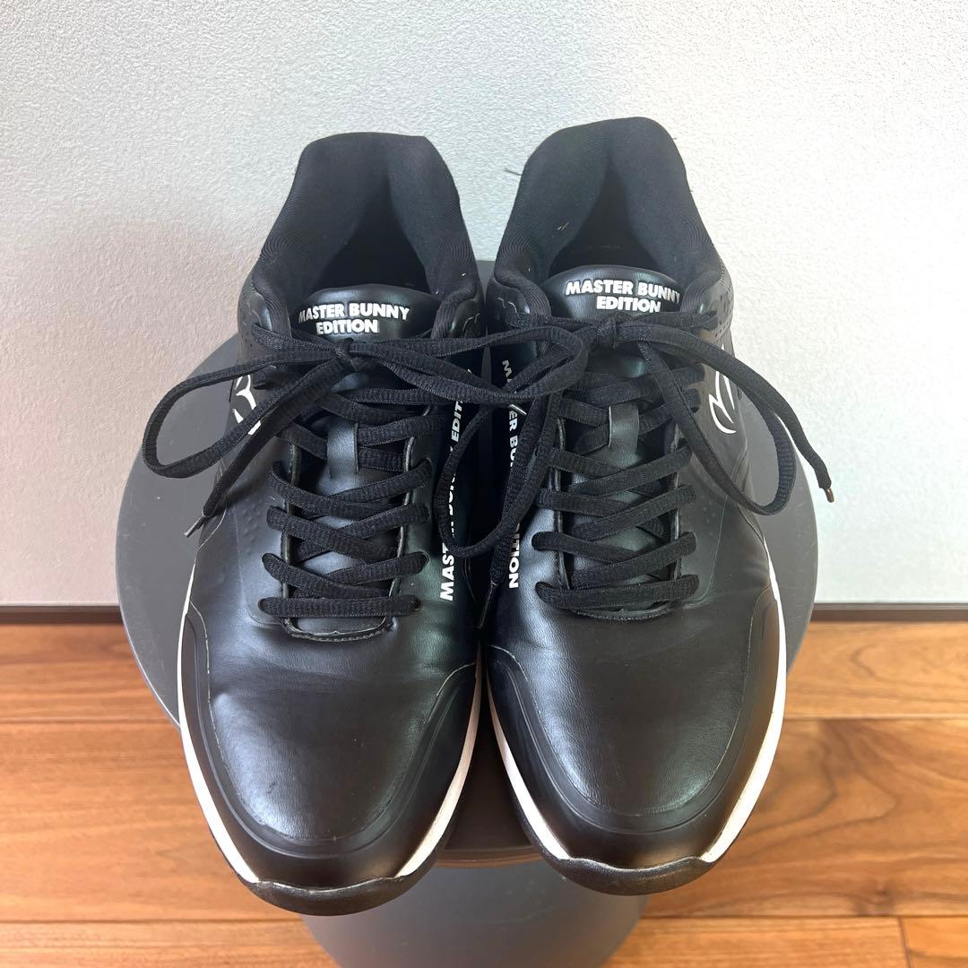 マスターバニー　黒　ゴルフシューズ　26.0