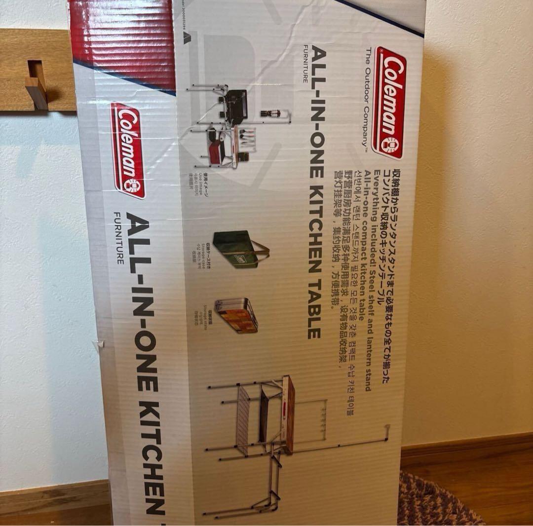 Coleman コールマン　オールインワン　キッチンテーブル